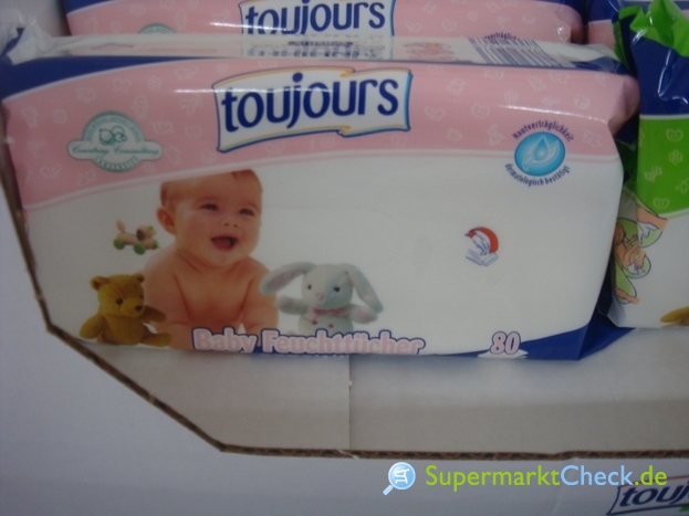 Foto von Toujours Babyfeuchttücher 