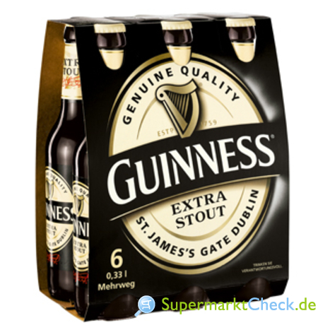 Foto von Guinness Extra Stout