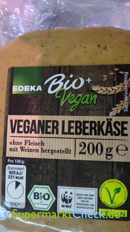 Foto von EDEKA Bio + Vegan Veganer Leberkäse