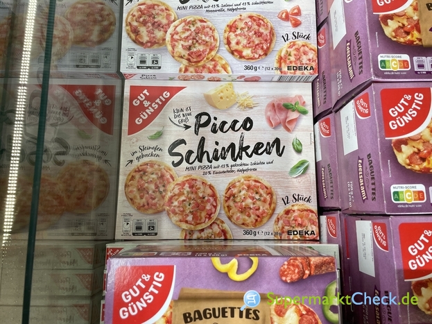 Foto von Gut & Günstig Mini Steinofen Pizza Picco