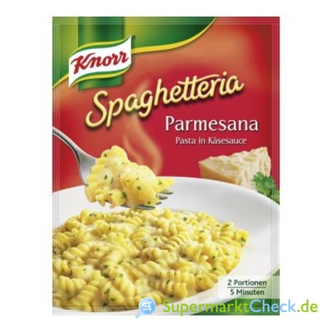 Foto von Knorr Spaghetteria Parmesana Pasta 