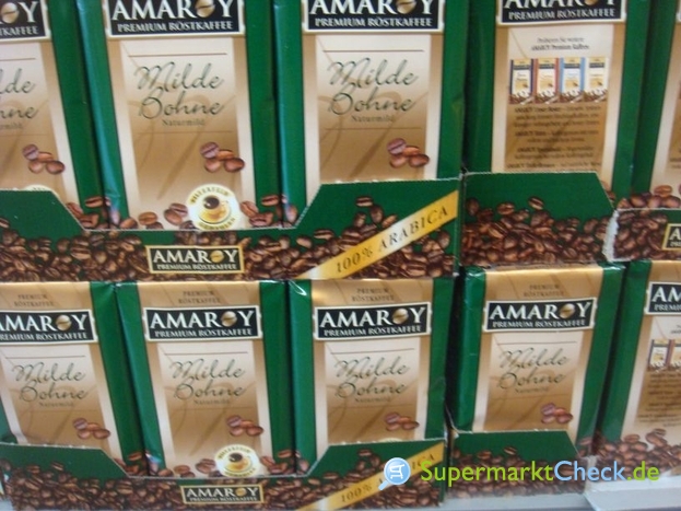 Aldi Süd Amaroy Kaffee Milde Bohne: Bewertungen, Angebote & Preise