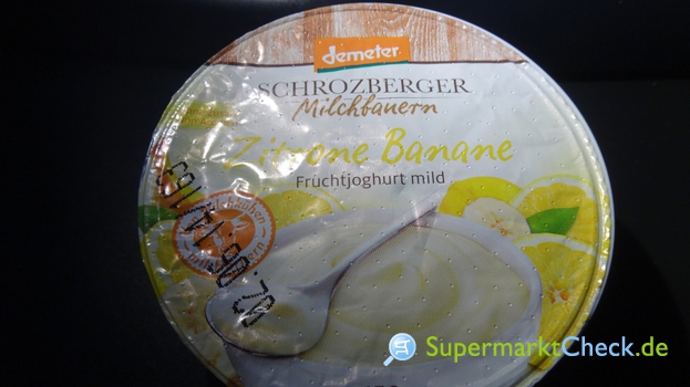 Foto von Schrozberger Milchbauern Zitrone Banane