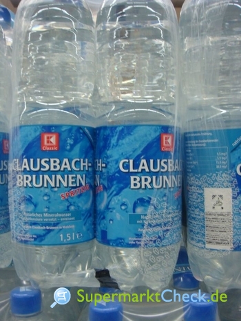 Foto von K Classic Clausbach Brunnen Mineralwasser 