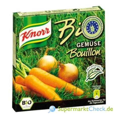 Foto von Knorr Bio Gemüse Bouillon Würfel