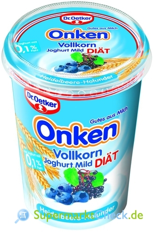 Foto von Dr. Oetker Onken Vollkorn Joghurt Mild Diät 
