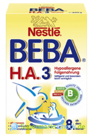 Foto von Nestle Beba H.A. 3 Hypoallergene Folgenahrung