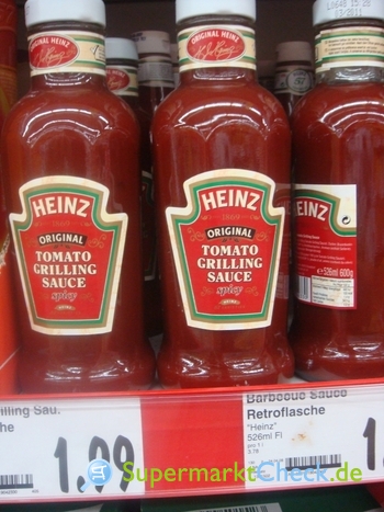 Foto von Heinz Tomato Grilling Sauce