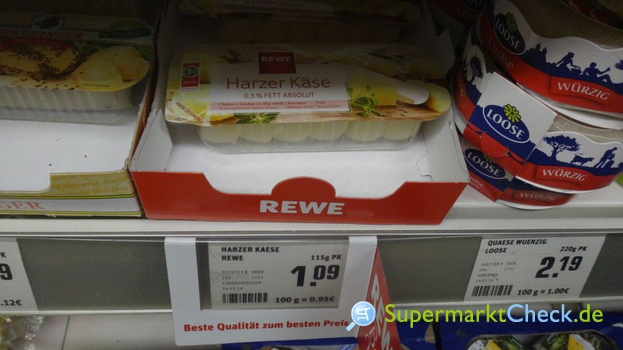 Foto von REWE Beste Wahl Harzer Käse Minis