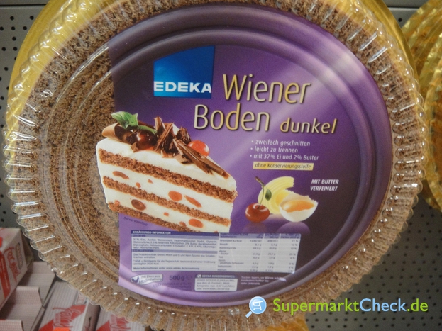 EDEKA Wiener Boden Dunkel: Preis, Angebote, Kalorien &amp; Nutri-Score