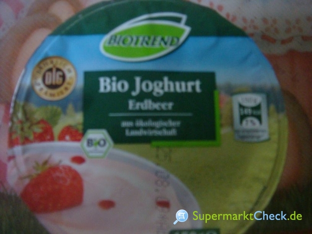 Foto von Biotrend Bio Fruchtjoghurt 
