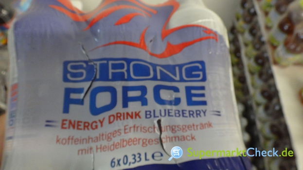 Foto von Strong Force Energy Drink