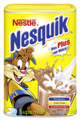 Foto von Nestle Nesquick Das Plus zur Milch
