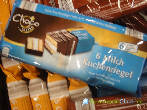 Foto von Choco Bistro 6 Milch Kuchenriegel