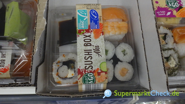 Foto von Lidl select & go Sushi Box Aki