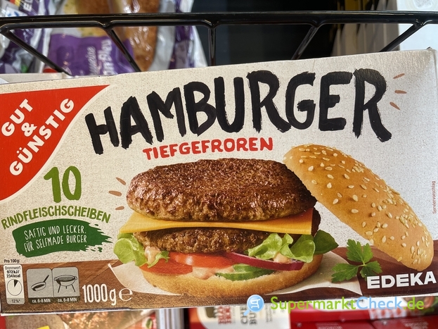 Foto von Gut & Günstig Hamburger