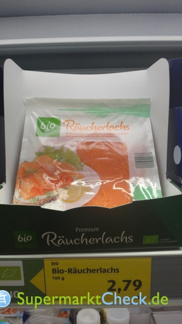 Foto von Aldi Süd Bio Premium Räucherlachs