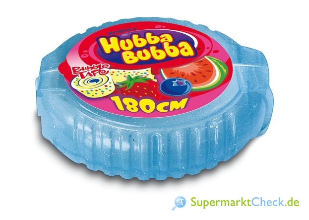 Wrigley Hubba Bubba Bubble Tape Triple Mix: Preis, Angebote & Kalorien