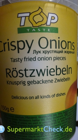 Foto von Top Taste Röstzwiebeln
