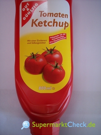 Foto von Gut & Günstig Tomaten Ketchup