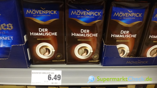 Mövenpick Der Himmlische Kaffee gemahlen: Preis, Angebote & Bewertungen