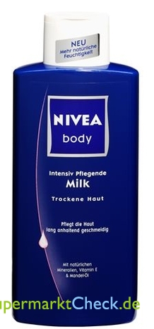 Foto von Nivea body Pflegende Milk