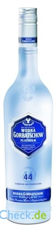 Foto von Wodka Gorbatschow Platinum 44