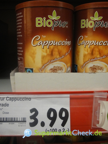 Foto von Biopur Typ Cappuccino