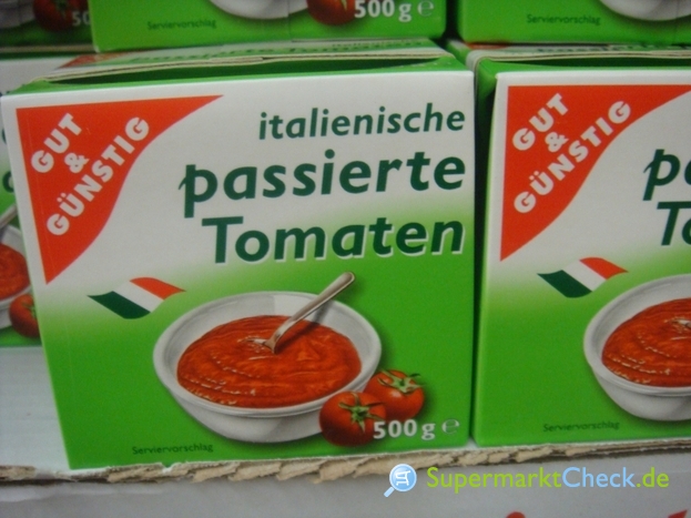 Foto von Gut & Günstig italienische passierte Tomaten 