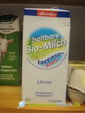 Foto von Heirler Bio Haltbare Milch