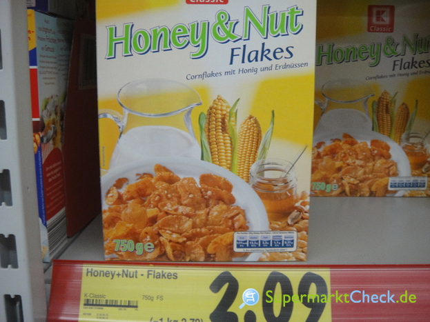 Foto von K Classic Honey & Nut Flakes
