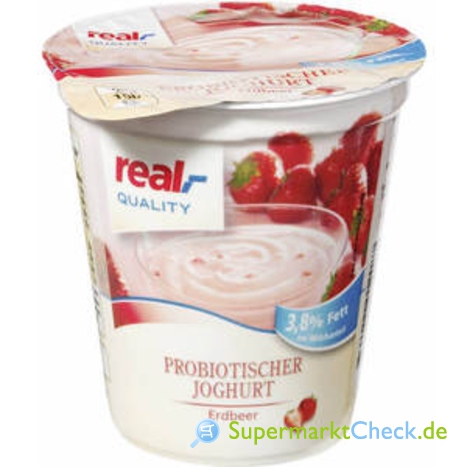 Foto von real Quality Probiotischer Fruchtjoghurt 