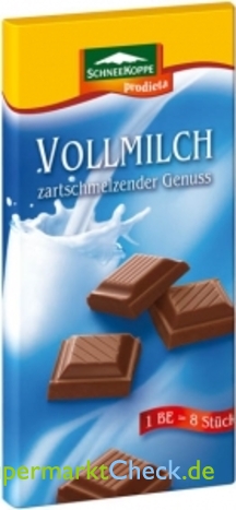 Foto von Schneekoppe Diät Schokolade 