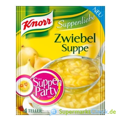 Foto von Knorr Suppenliebe Zwiebel Suppe