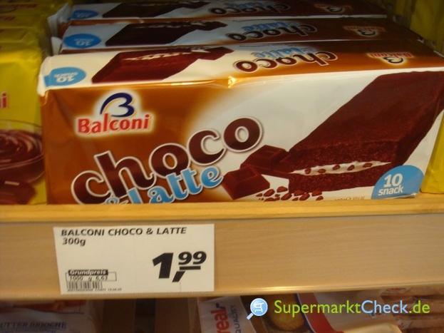 Foto von Balconi mini dessert Choco 