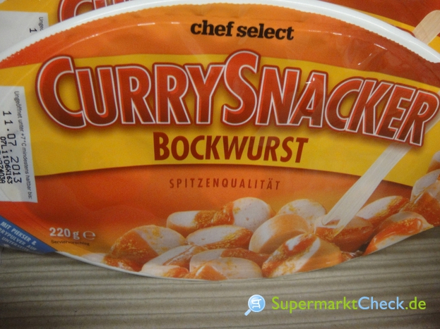 Foto von chef select Curry Snacker