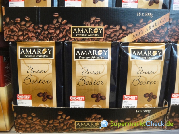 Aldi Süd Amaroy Kaffee Unser Bester: Bewertungen, Angebote & Preise
