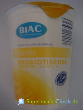 Foto von Biac Probiotischer Joghurt