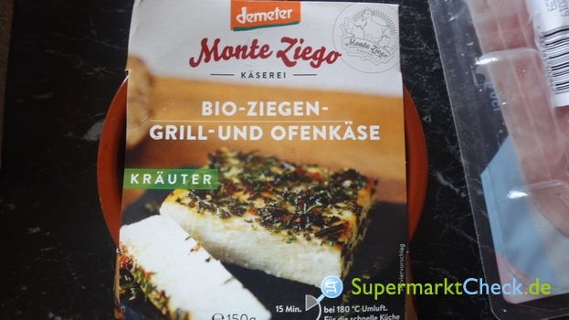 Foto von Monte Ziego demeter Bio Ziegen- Grill- und Ofenkäse