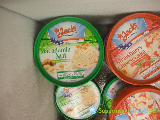 Foto von Jacks Ice Cream Macadamia Nut