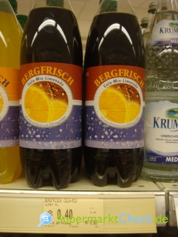 Foto von Bergfrisch / Feneberg Cola Mix Limonade