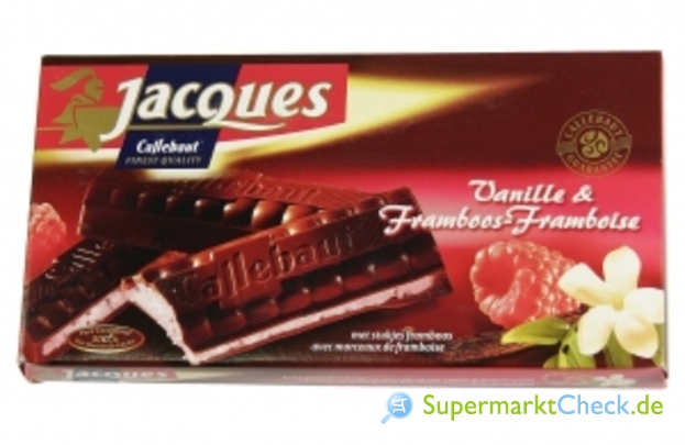 Foto von Jacques Vanille & Framboise-Framboos Schokolade
