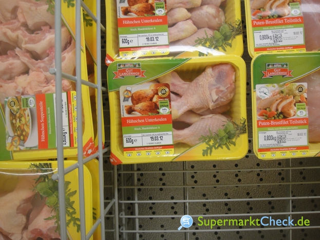 Metzgerfrisch Hähnchen Unterschenkel & frisch Angebote, natur: Preis, Kalorien Nutri-Score