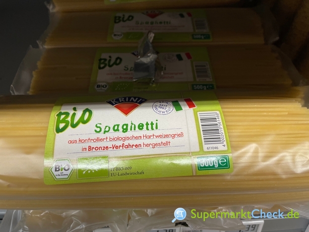 Foto von Krini Bio Spaghetti