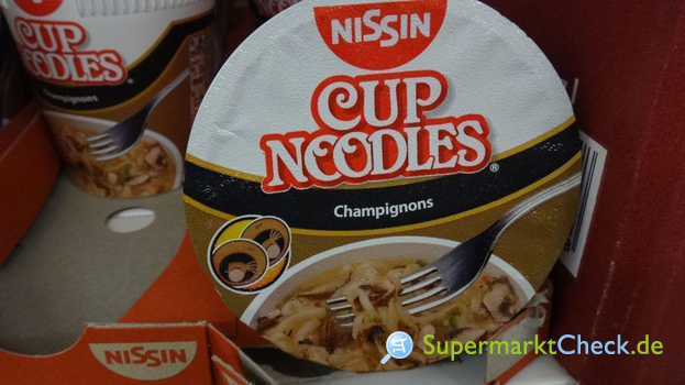 Foto von Nissin Foods Cup Nudeln 