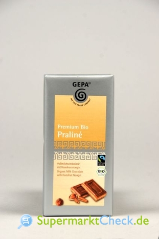 Foto von Gepa Premium Bio Praline   