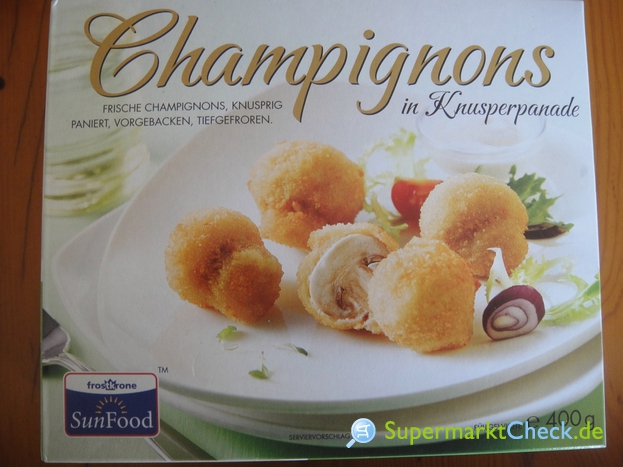 Foto von Frostkrone Sunfood Champignons in Knusperpanade