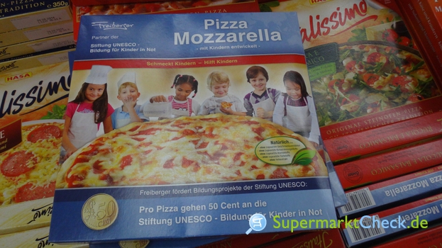 Foto von Freiberger Unesco Pizza Mozzarella