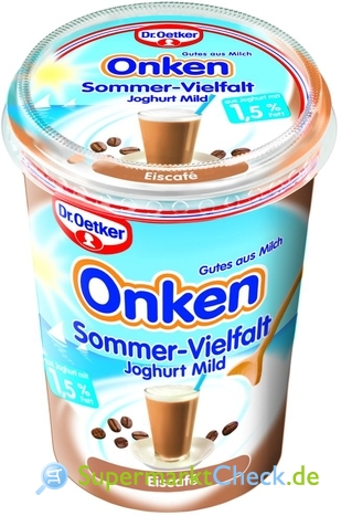 Foto von Dr. Oetker Onken Sommer-Vielfalt Joghurt Mild 
