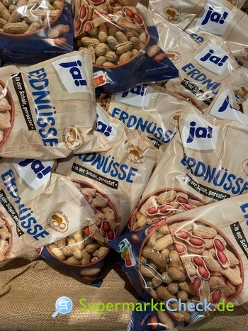 Foto von ja! Erdnüsse in der Schale 400g